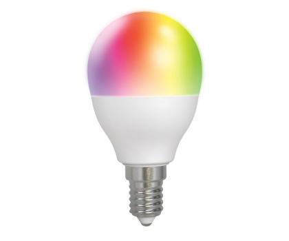 Inteligentne oświetlenie DELTACO Inteligentna żarówka RGBW E14 SH-LE14G45RGB